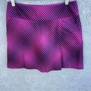 Nike Pink and Black Skirt
